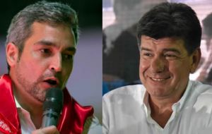 Abdo Benítez venció por tres puntos (46% a 43%) de diferencia al candidato de la opositora alianza Ganar, el liberal Efraín Alegre, según los resultados preliminares