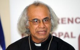 El arzobispo de Managua, Leopoldo Brenes, aceptó servir de “mediador y testigo” del diálogo, pero insistió en que el gobierno “evite todo acto de violencia”