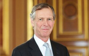 Jamie Bowden CMG OBE MVO ha sido designado como Embajador de Su Majestad para la República de Chile. 