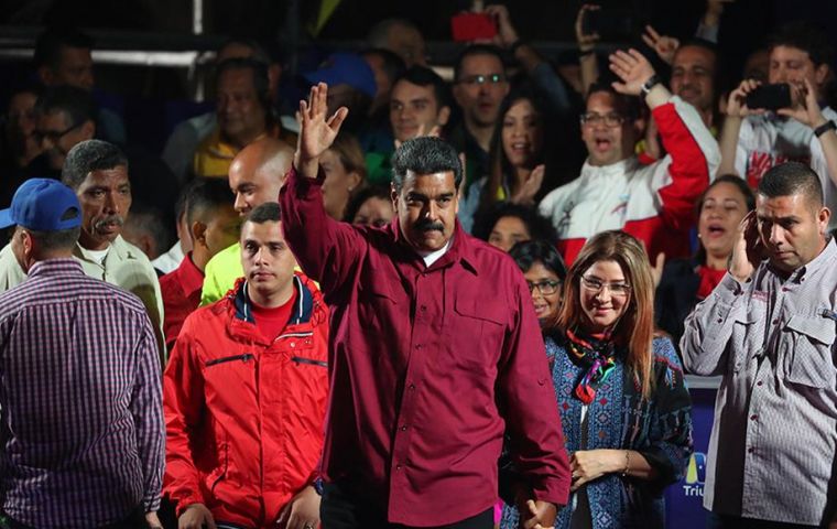 Maduro obtuvo el 67,7% de los votos según cifras del Consejo Nacional Electoral (CNE)