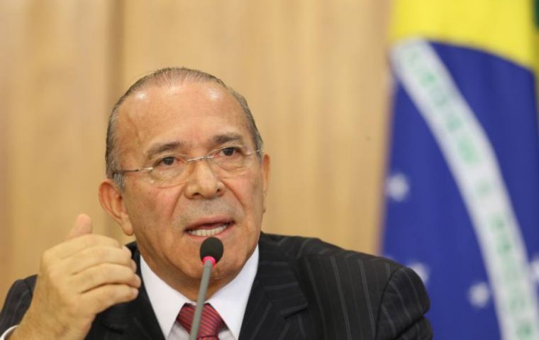 ”No veo posibilidad de contagio en el Mercosur de eso que ahora, circunstancialmente, vive Argentina”, declaró el ministro Eliseu Padilha