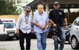 Lula está detenido desde abril en la sede de la Policía Federal de Curitiba, donde cumple una sentencia de 12 años por lavado de dinero y corrupción pasiva.