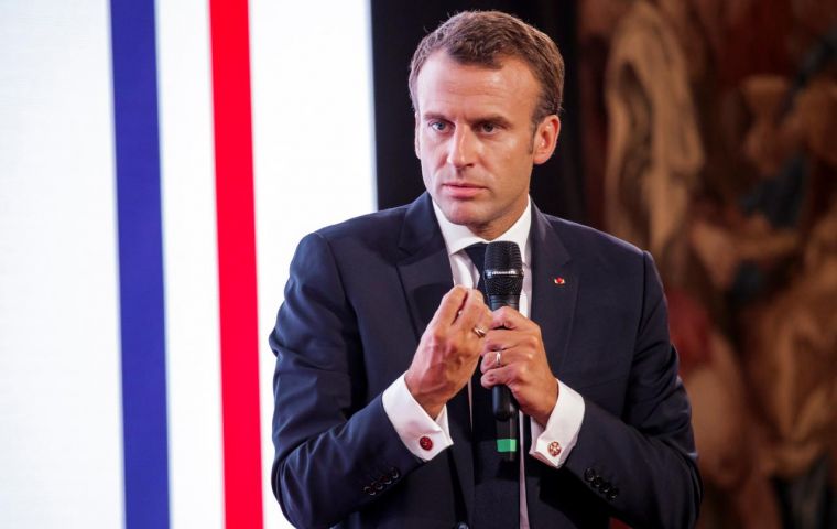 Los líderes del G7 no deben tener temor de alcanzar acuerdos sin el presidente de Estados Unidos, aunque la unanimidad es siempre preferible, dijo Macron