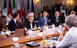 “Los canadienses somos educados y razonables, pero no nos dejaremos apabullar”, dijo también Trudeau al cierre de la cumbre del G7.