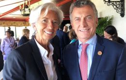 El gobierno de Macri “nos proporcionó hoy los detalles de su plan económico y su solicitud formal de apoyo del FMI para este esfuerzo fuerte y ambicioso”
