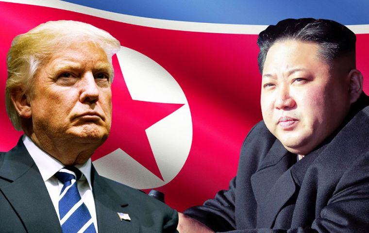 “No sabemos con qué tipo de persona está negociando el líder norcoreano. No está claro que no pueda cancelar el acuerdo antes de regresar a casa”, dijo la agencia  INRA