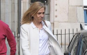 El Tribunal Supremo rebajó la cuantía que la Audiencia de Palma impuso a la Infanta Cristina como responsable civil a título lucrativo por el caso Nóos