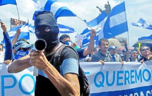 El estallido social lanzado desde abril contra Ortega ha cobrado más de 350 vidas. El Gobierno de Ortega acusa a los manifestantes de ser grupos terroristas