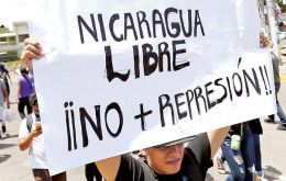 Las manifestaciones se realizan después que Ortega arremetiera el jueves contra los obispos calificándolos de golpistas y de ser parte de un complot contra su gobierno 