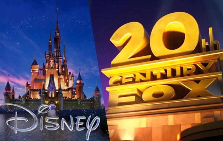 Disney tuvo que mejorar su oferta después que Comcast Corp., la mayor empresa de televisión por cable en Estados Unidos, realizó una oferta de US$ 66,000 millones