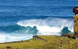 El área marina costera protegida de Rapa Nui tiene un superficie de 579.368 kilómetros cuadrados 