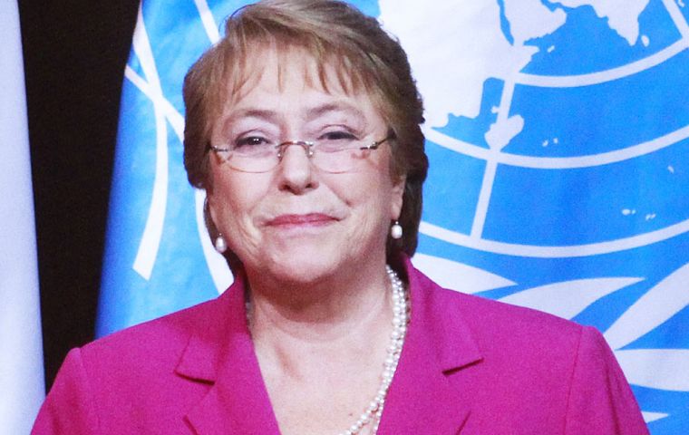 La ex presidente fue propuesta por el secretario general de ONU, Antonio Guterres, y ratificada este viernes por la Asamblea General tras votación unánime