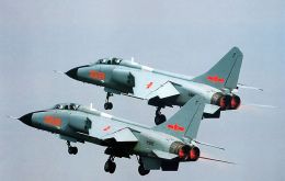 El ejército chino “ha extendido rápidamente zonas de acción de sus bombarderos (...) entrenándose probablemente para atacar objetivos estadounidenses o aliados” 