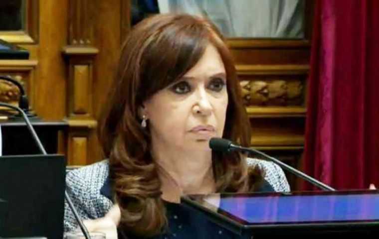 Cristina Fernandez había adelantado que no tenía “ningún inconveniente” en que autoricen los registros, con el fin de “terminar” con el “show montado” 