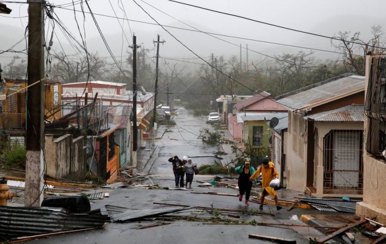 Un estudio encargado por las autoridades de Puerto Rico elevó a 2.975 personas el número de muertos como consecuencia del huracán María