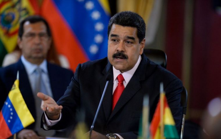 Según Maduro, la “oligarquía bogotana” mantiene una “campaña anti-venezolana de odio”, y puso en duda cifras sobre los venezolanos migrantes a Colombia
