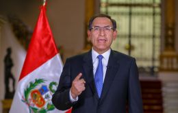 “Planteamos la cuestión de confianza al Congreso de la República”, para aprobar las cuatro reformas constitucionales presentadas al Congreso”, dijo Vizcarra 