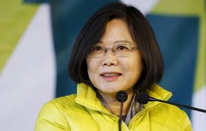 China ha endurecido su postura hacia la isla tras la toma de posesión presidencial de Tsai Ing-wen, la líder del independentista Partido Demócrata Progresista