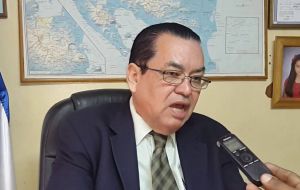 “Amnistía Internacional está desautorizado para emitir informe alguno (sobre la crisis en Nicaragua)”, dijo Jarquín Ortel en su oficina en Managua. 