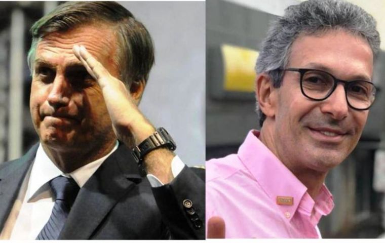 En Minas Gerais, otro estado clave, un desconocido salió del anonimato tras su apoyo al ex capitán, y Romeu Zema fue electo gobernador con 70% de los votos 
