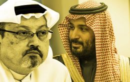 El reino enfrenta críticas internacionales por el homicidio del periodista Jamal Khashoggi en el consulado de Arabia Saudita en Estambul a comienzos de octubre