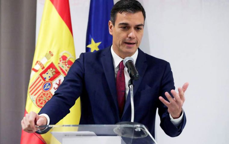 Pedro Sánchez despejó el viernes cualquier duda al afirmar que “las garantías no son suficientes y por tanto España mantiene el veto al acuerdo del Brexit”