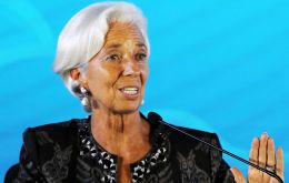 Christine Lagarde, Directora Gerente del Fondo Monetario Internacional. Ha estado en el cargo desde julio del 2011