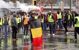 El primer país en emular estas protestas fue Bélgica, con movilizaciones en ciudades como Bruselas