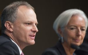 Christine Lagarde presentará, junto con el director del Departamento para el Hemisferio Occidental del FMI, Alejandro Werner, los números fiscalizados
