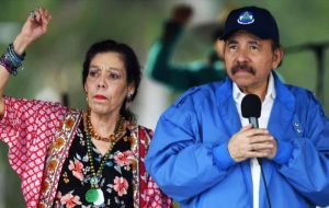 Zoilamérica es hija de la actual primera dama de Nicaragua, Rosario Murillo y esposa del presidente Daniel Ortega 