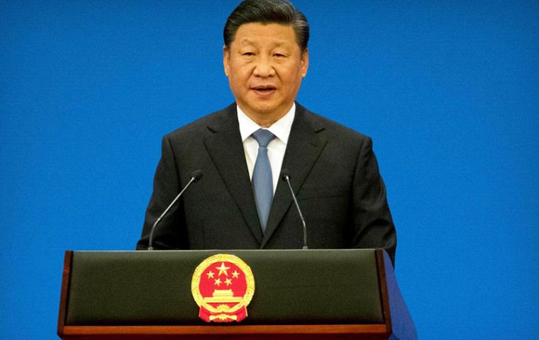 Xi Jinping, ha recalcado la importancia del sector privado, amenazado por el conflicto comercial, y ha prometido que los bancos estatales seguirán prestando