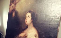 La pintura, “Santa Catalina”, hecha en el siglo XVII por el artista español Bartolomé Murillo, había sido robada en 1983
