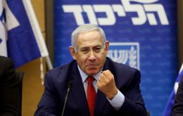 El líder israelí Benjamín Netanyahu habló de la enemistad con Irán al que acusa de desarrollar armas nucleares para destruir a su país