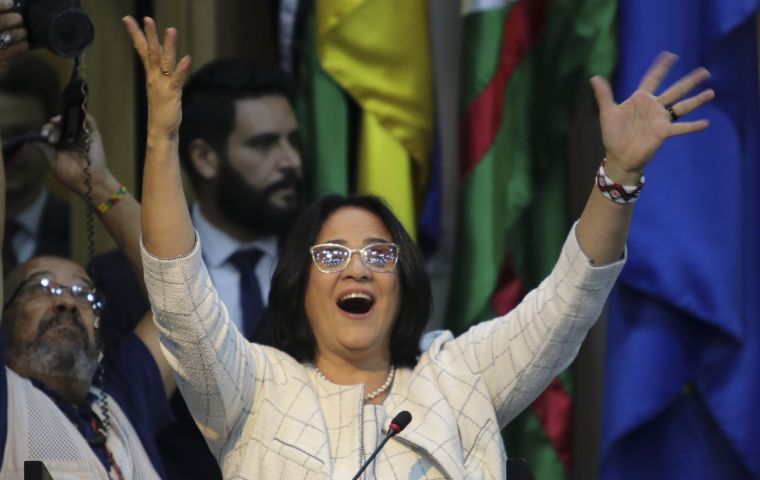 Damares Alves, abogada de 54 años, se convirtió en la nueva ministra de la Mujer, la Familia y los Derechos Humanos de Brasil