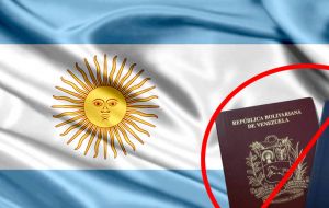 Se comunicó a Venezuela la suspensión del acuerdo de visas para pasaportes oficiales y se prohíbe el ingreso a Argentina de integrantes del régimen venezolano