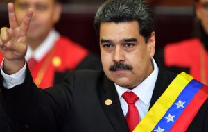 La legitimidad de Maduro como mandatario está cuestionada por la UE, OEA, Washington y el Grupo de Lima, pero respaldada por Rusia y China