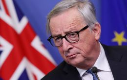 El acuerdo de retirada no será renegociado”, declaró el presidente de la Comisión Europea, Jean-Claude Juncker. 