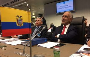 “Estamos trabajando para conseguir de la OPEP una especial concesión para que Ecuador pueda producir al menos 530.000bpd”, dijo el ministro Carlos Pérez 