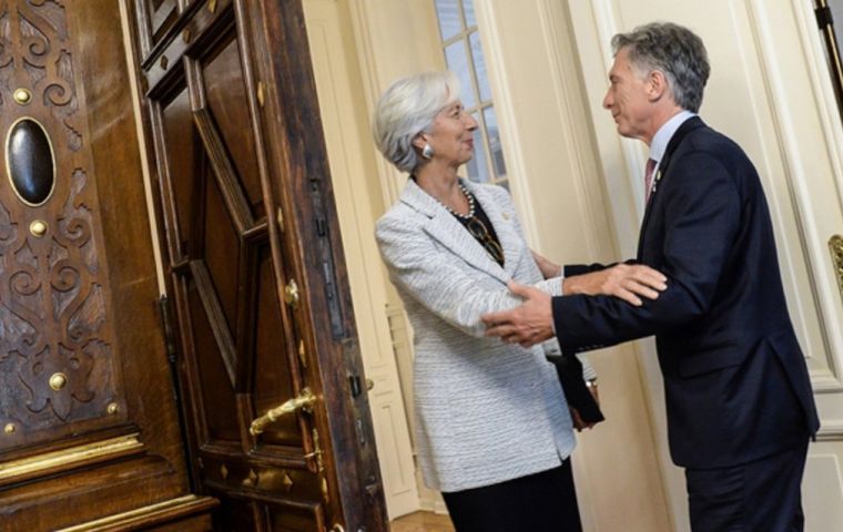 La eventual confirmación permitirá el giro de un tramo de US$ 10.870 millones del acuerdo que firmó el gobierno del presidente Macri con el FMI