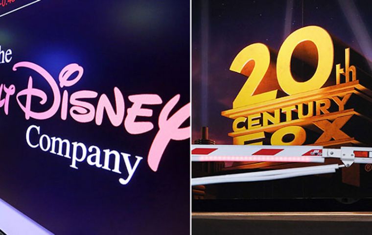 La compañía del ratón Mickey se hace con la propiedad del negocio de producción cinematográfica de 21CF, incluyendo Twentieth Century Fox y Fox Searchlight