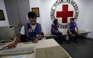 La Cruz Roja anunció que está lista para distribuir “ayuda humanitaria” en un plazo de 15 días, pero advirtió que no aceptará “interferencias” políticas