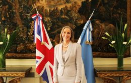  Para la Baronesa Fairhead la visita es una excelente oportunidad para conocer empresas y funcionarios del gobierno tanto de Brasil como de la Argentina (Foto Emb británica en Argentina)