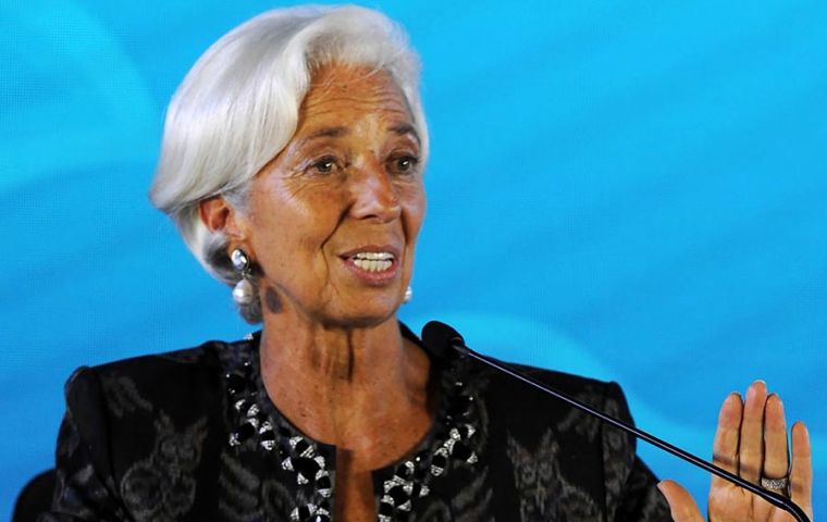 “No somos ese monstruo que a veces es descrito de hace dos décadas”, afirmó Lagarde al comentar las difíciles relaciones históricas entre la institución y la región
