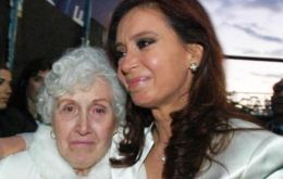 La madre de la senadora murió el viernes luego de permanecer internada desde diciembre último en el Hospital Italiano de La Plata