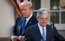 Trump ha criticado duramente la políticas de subida de tipos de la Fed e insiste que debería bajar el precio del dinero para favorecer la buena marcha de la economía