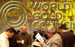 Las reservas mundiales de oro aumentaron 145,5 toneladas en el primer trimestre, un incremento del 68% respecto al año anterior, dijo el Consejo Mundial del Oro