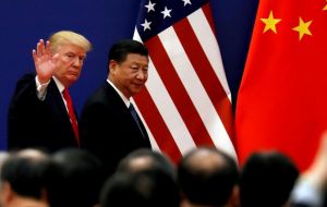  “Estimamos que los aranceles anunciados recientemente entre EE.UU. y China podrían restar alrededor del 0,3% del PIB mundial en 2020”