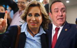 Con 3.123 mesas escrutadas, Sandra Torres, del partido UNE, obtiene el 22.28% de los votos, frente al 16,19% de Alejandro Giammattei