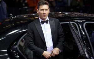Cierra la lista de millonarios argentinos, la estrella del Barca, Lionel Messi con unos 420 millones de dólares