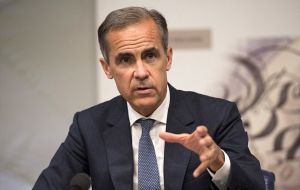 “El Banco de Inglaterra recibe a Libra con la mente abierta pero no con la puerta abierta”, dijo Mark Carney en relación a la “potencial utilidad”